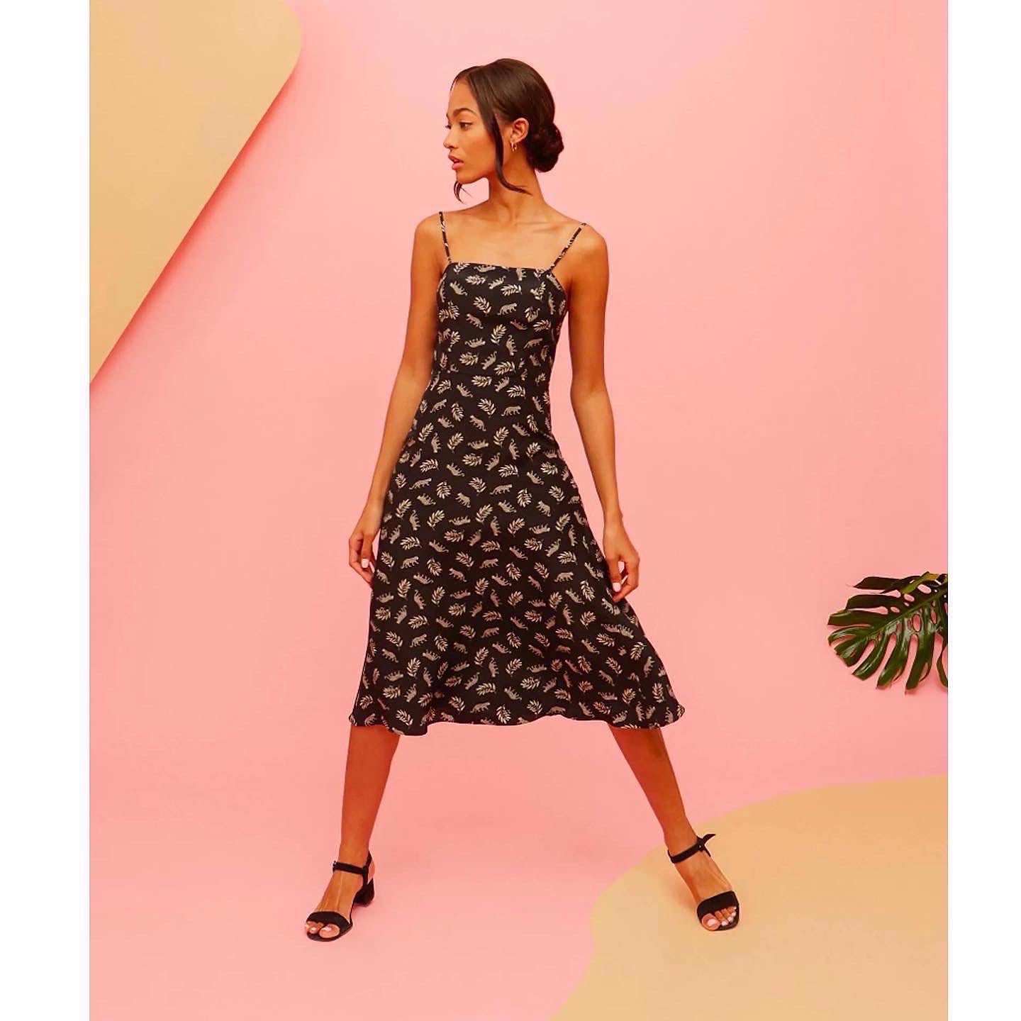 HVN Reece Silk Dress