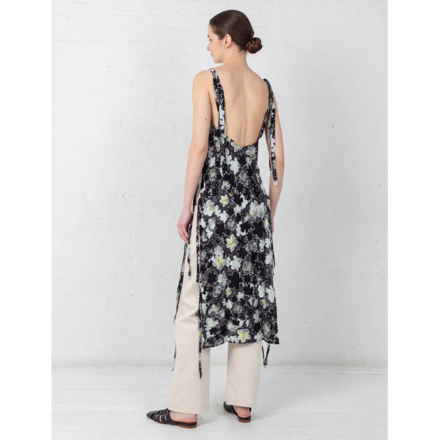 Deveaux Cecil Silk Dress