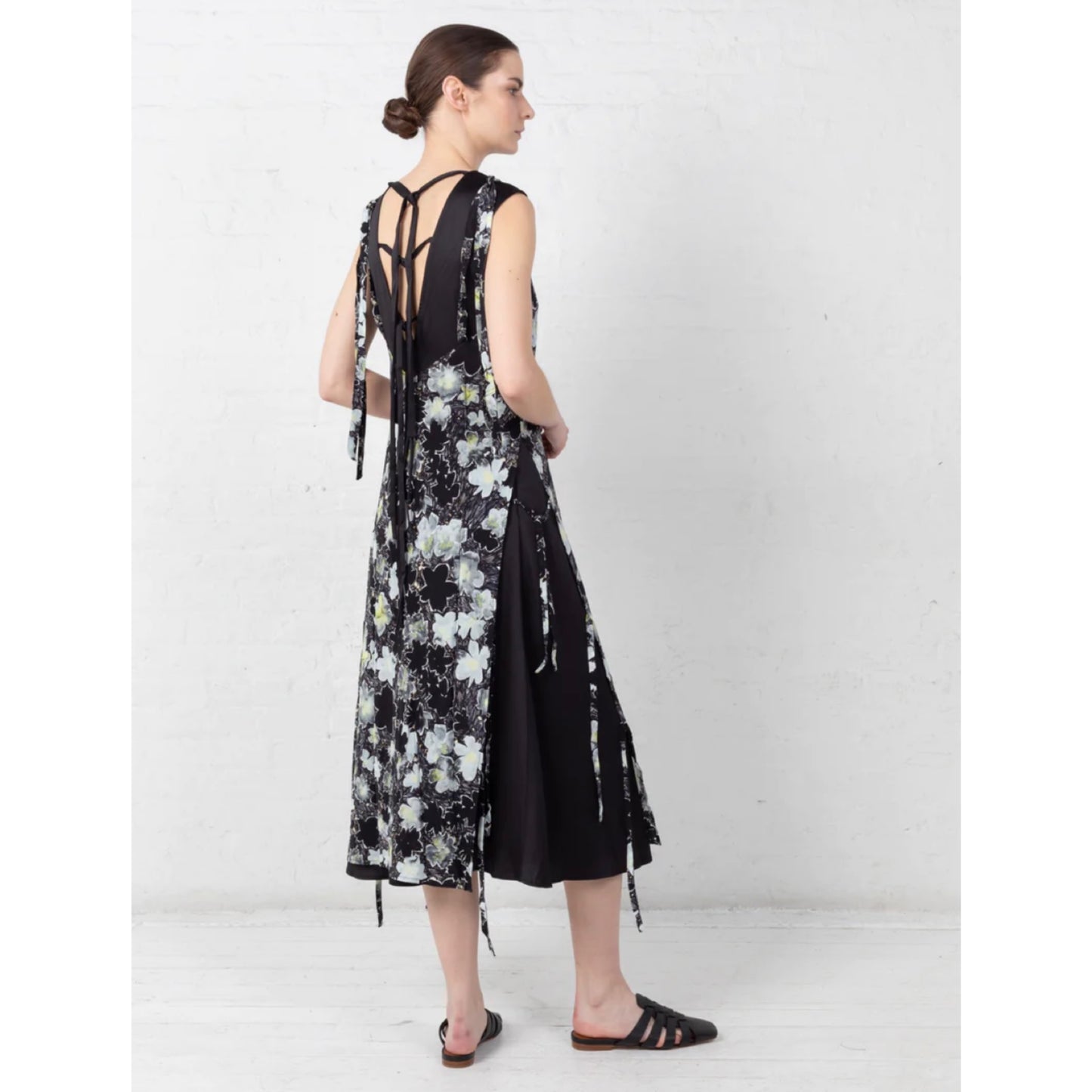 Deveaux Cecil Silk Dress