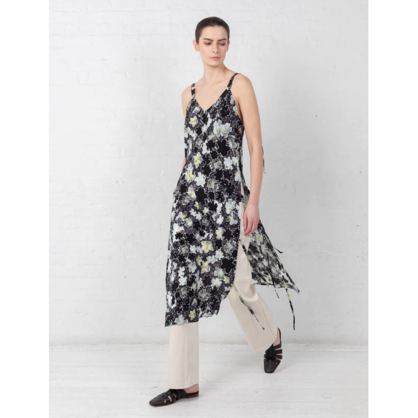 Deveaux Cecil Silk Dress