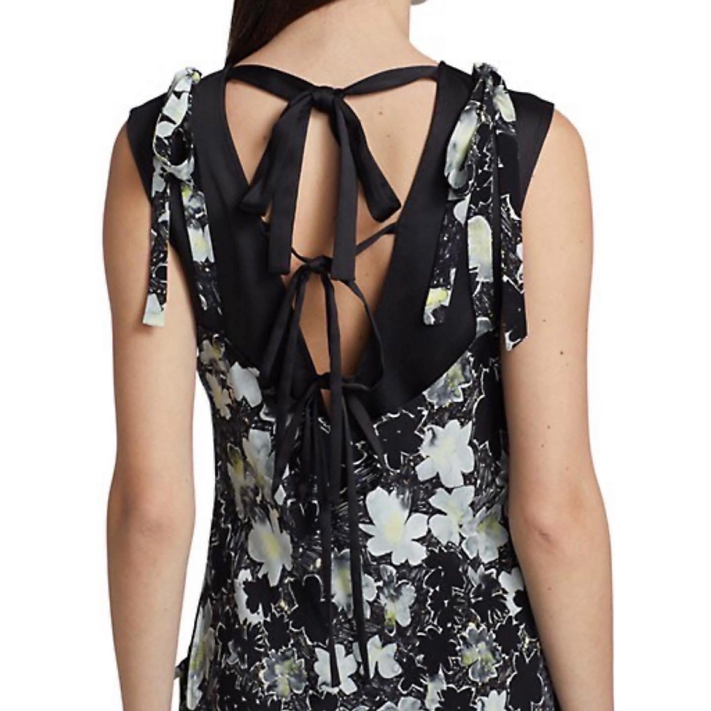 Deveaux Cecil Silk Dress