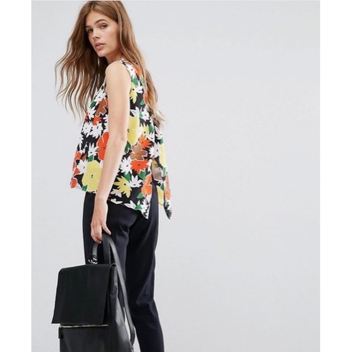 YMC Floral Print Tank Top