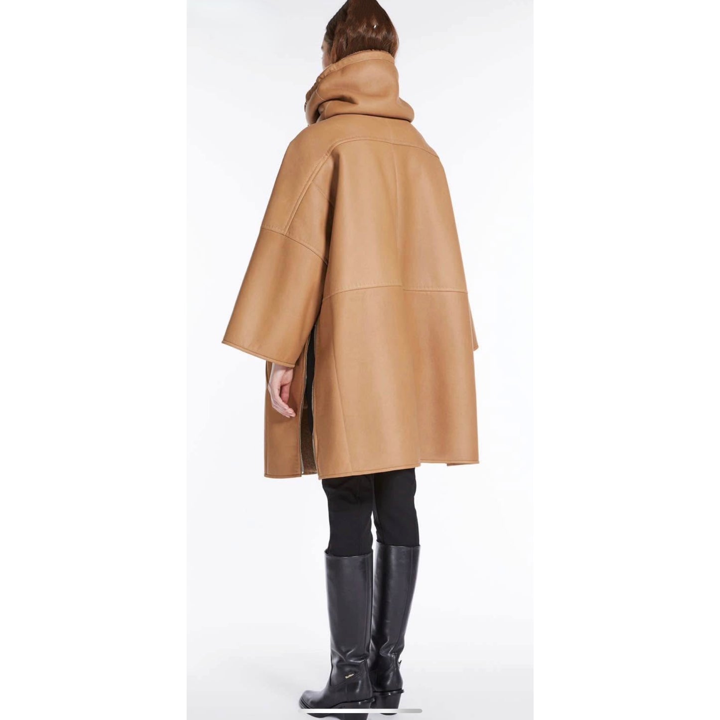 Max Mara Atelier Leather Coat