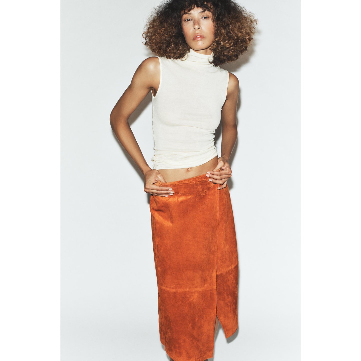 Zara Suede Skirt