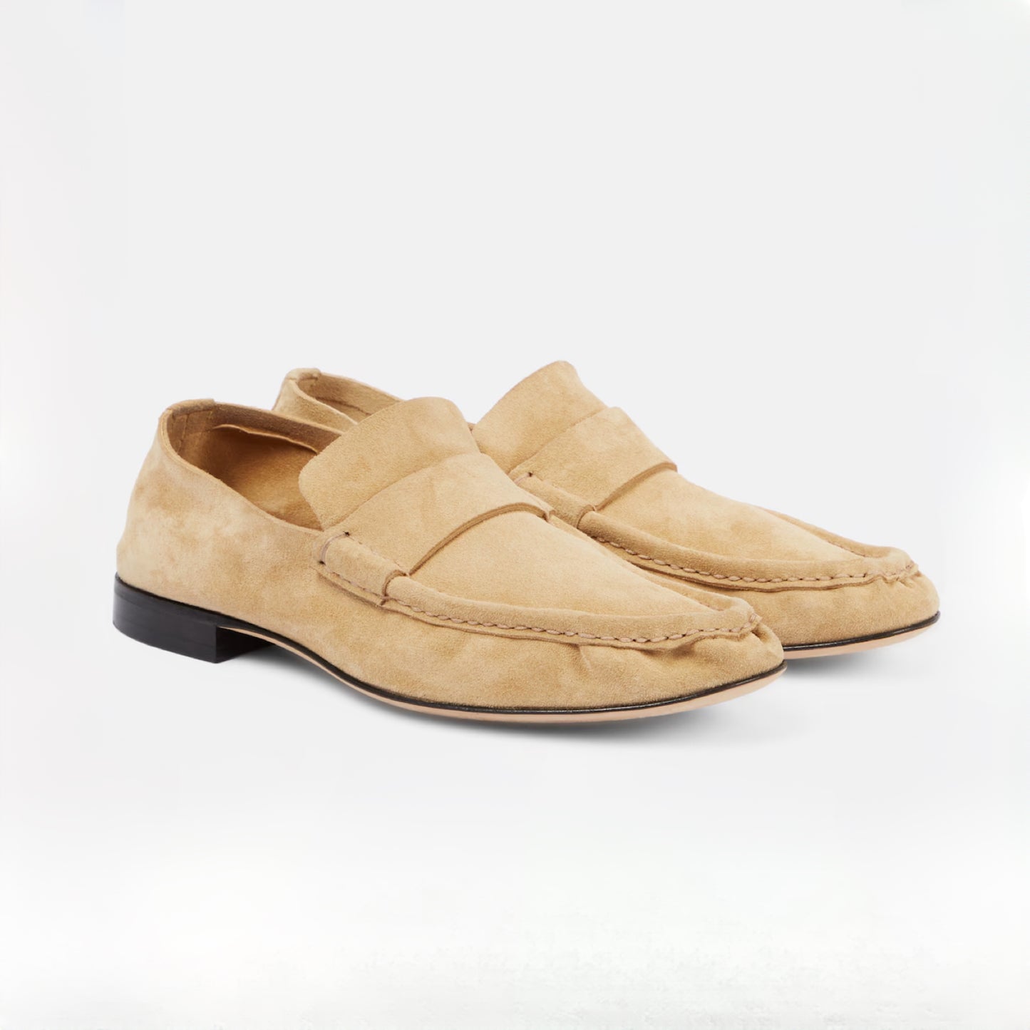 The Row Suede Loafer