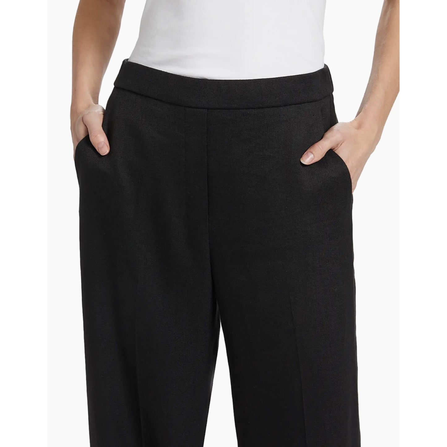 Theory Linen Blend Pants