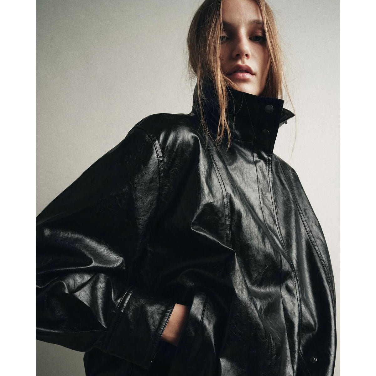 Zara Collection Faux Leather Jacket