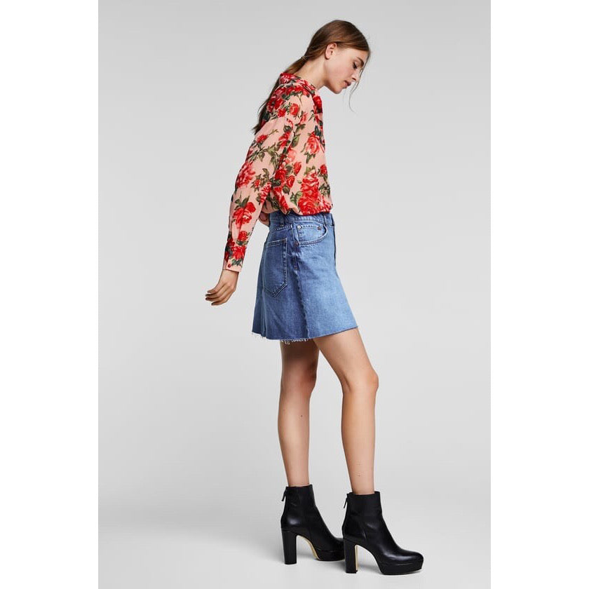 Zara Floral Blouse