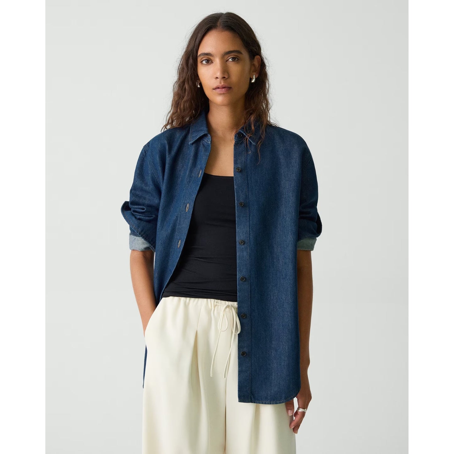 Theory Denim Button Down