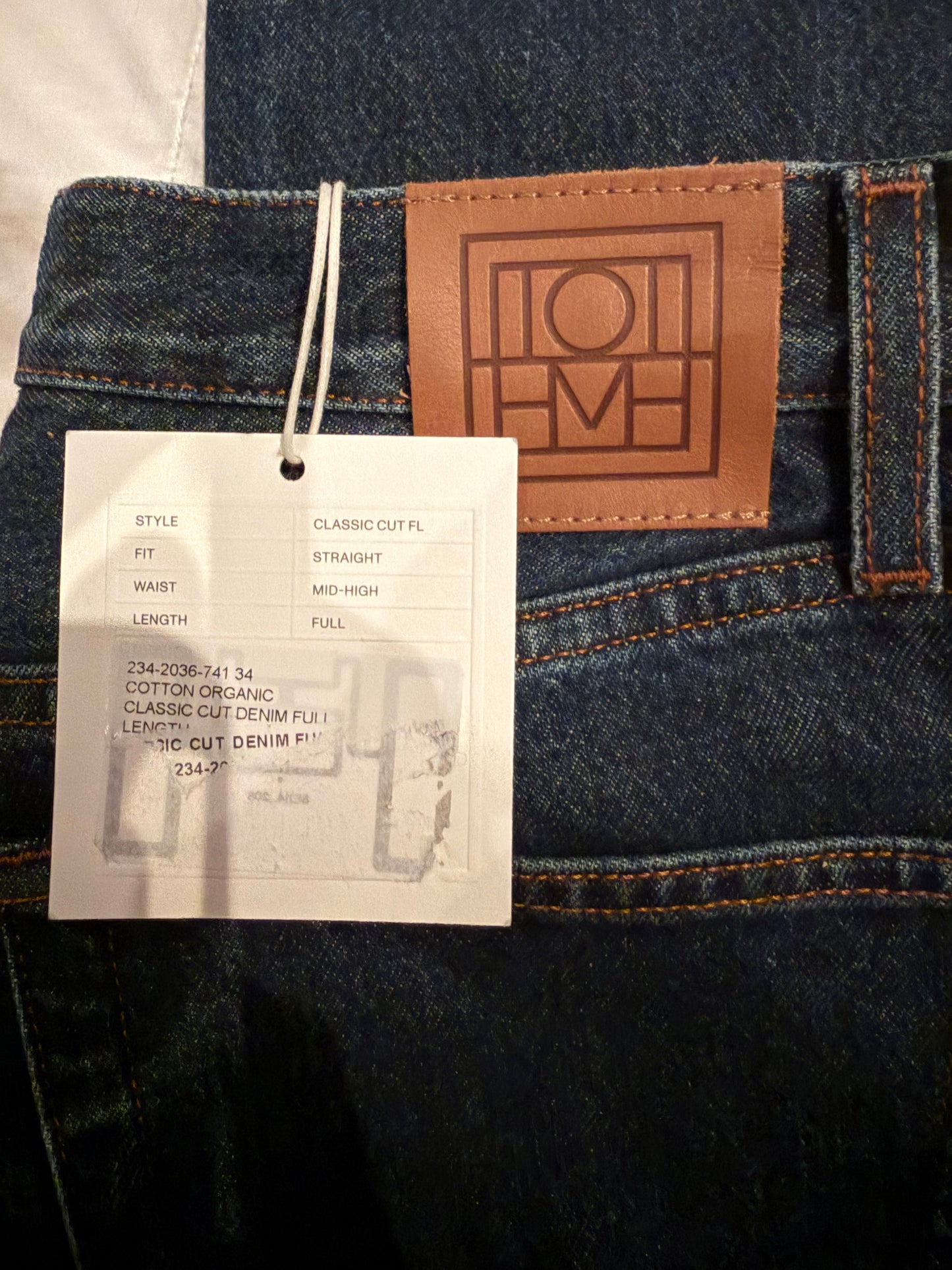 Toteme Straight Leg Jeans
