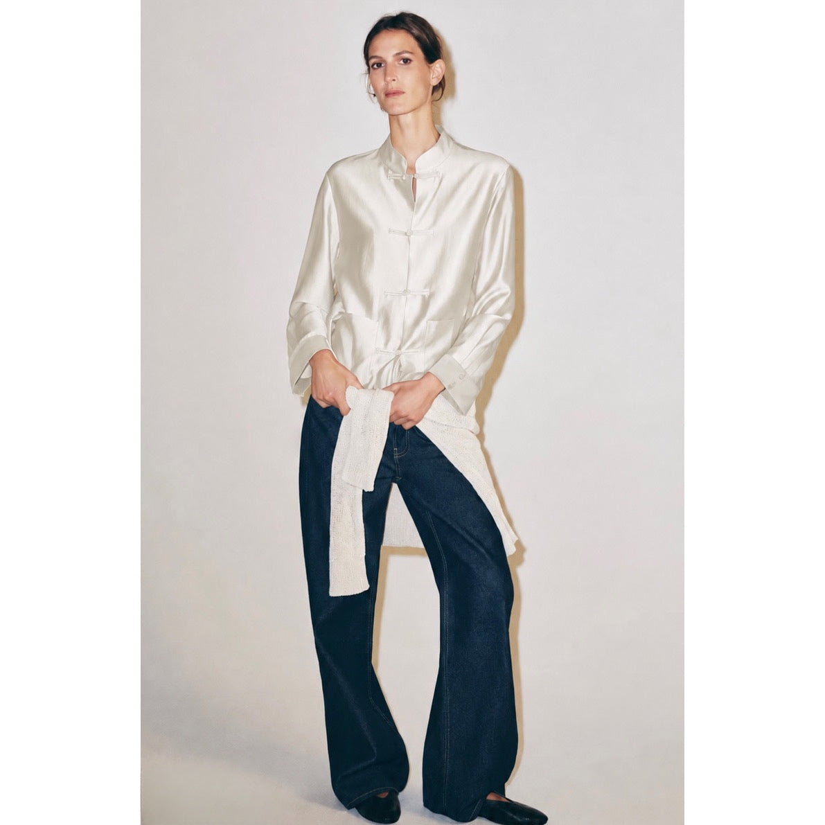 Zara Satin Blouse