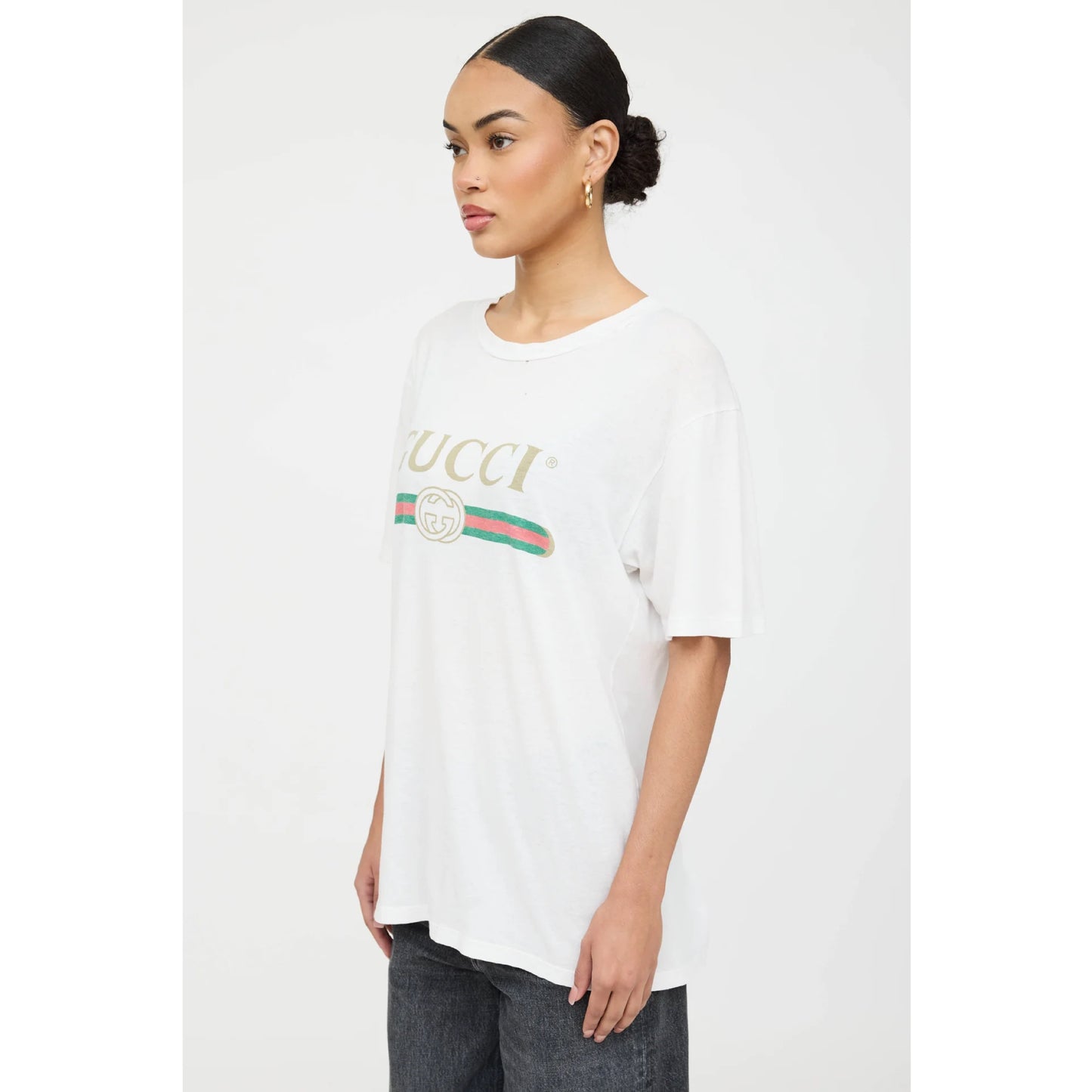 Gucci Distressed Oversized Tee