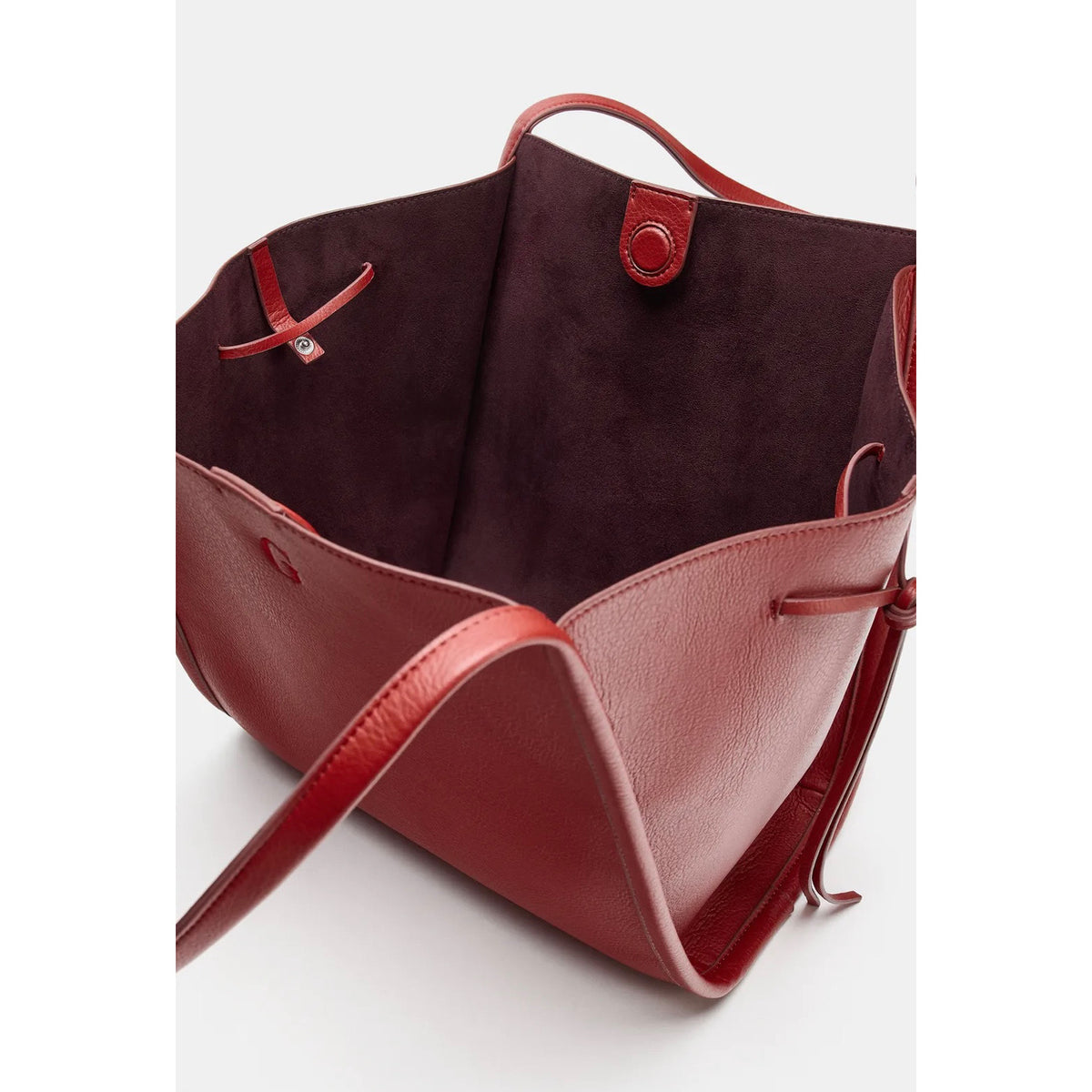 Zara Red Tote