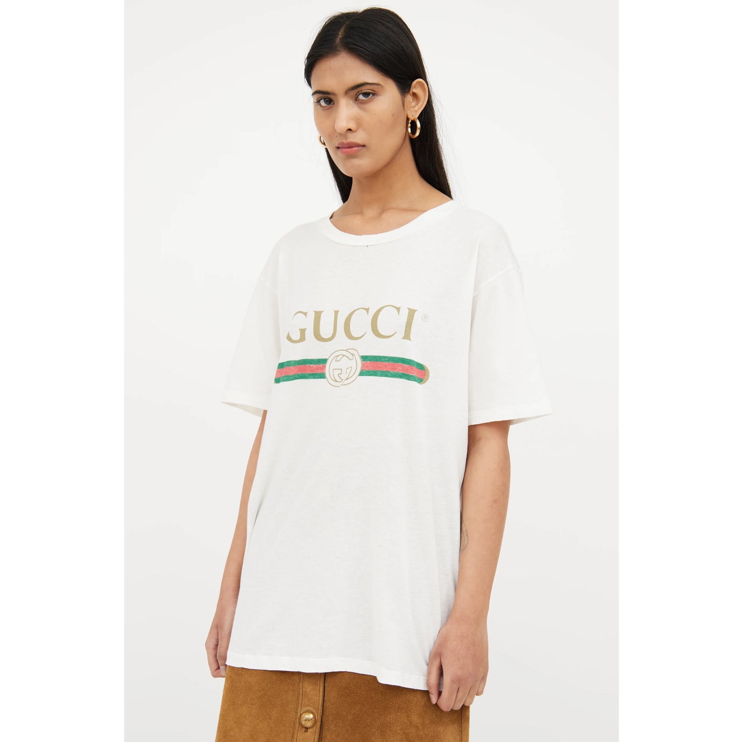 Gucci Distressed Oversized Tee