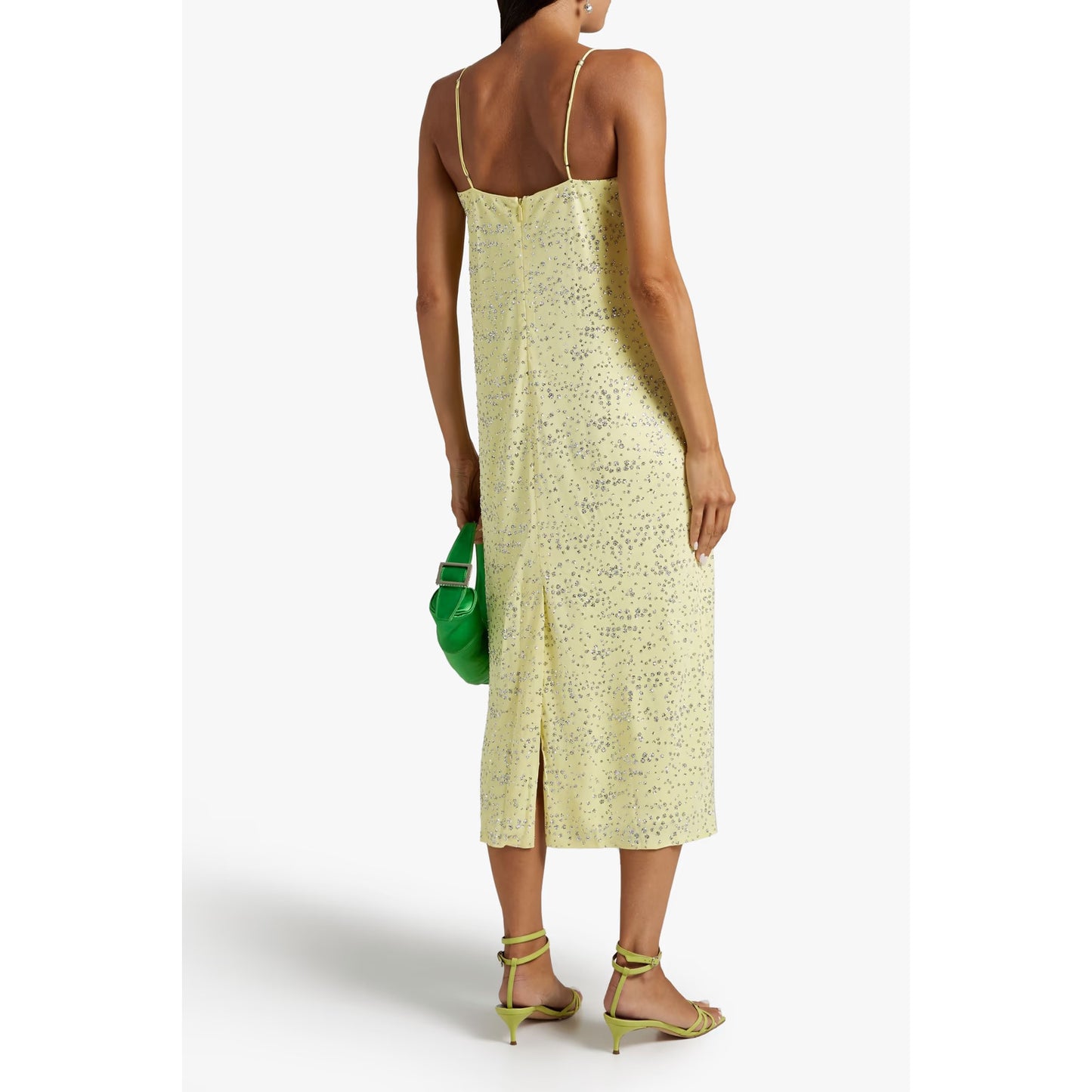 Tibi Scintilla Slip Dress