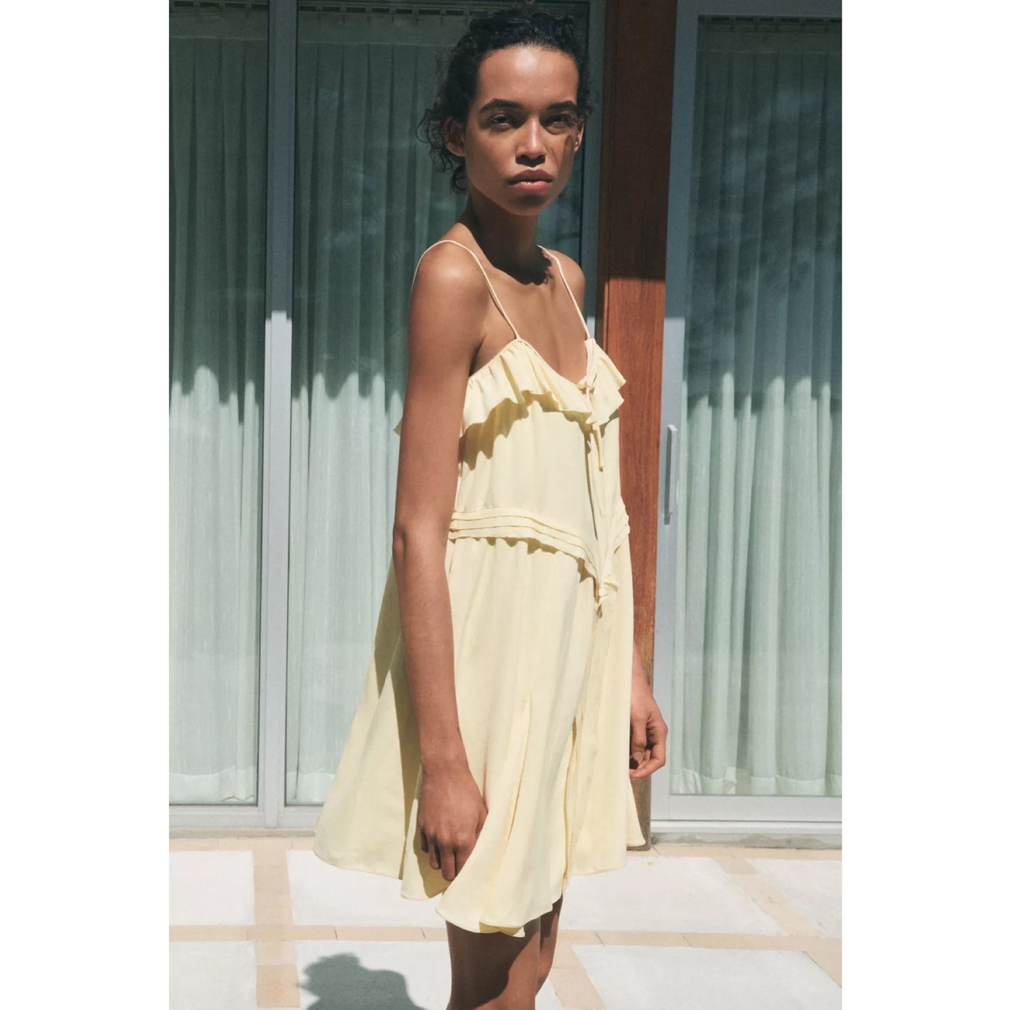 Zara Collection Ruffle Dress