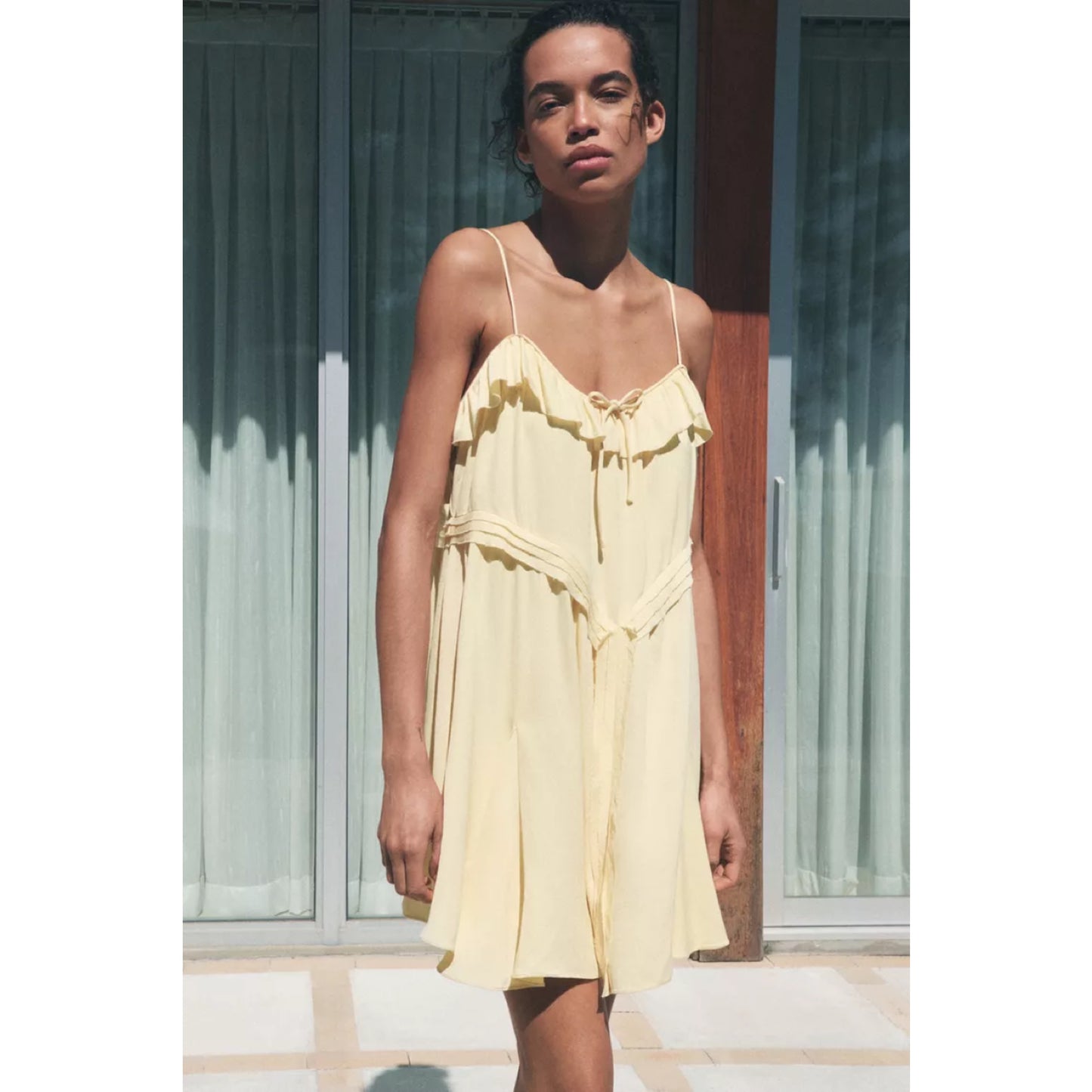 Zara Collection Ruffle Dress