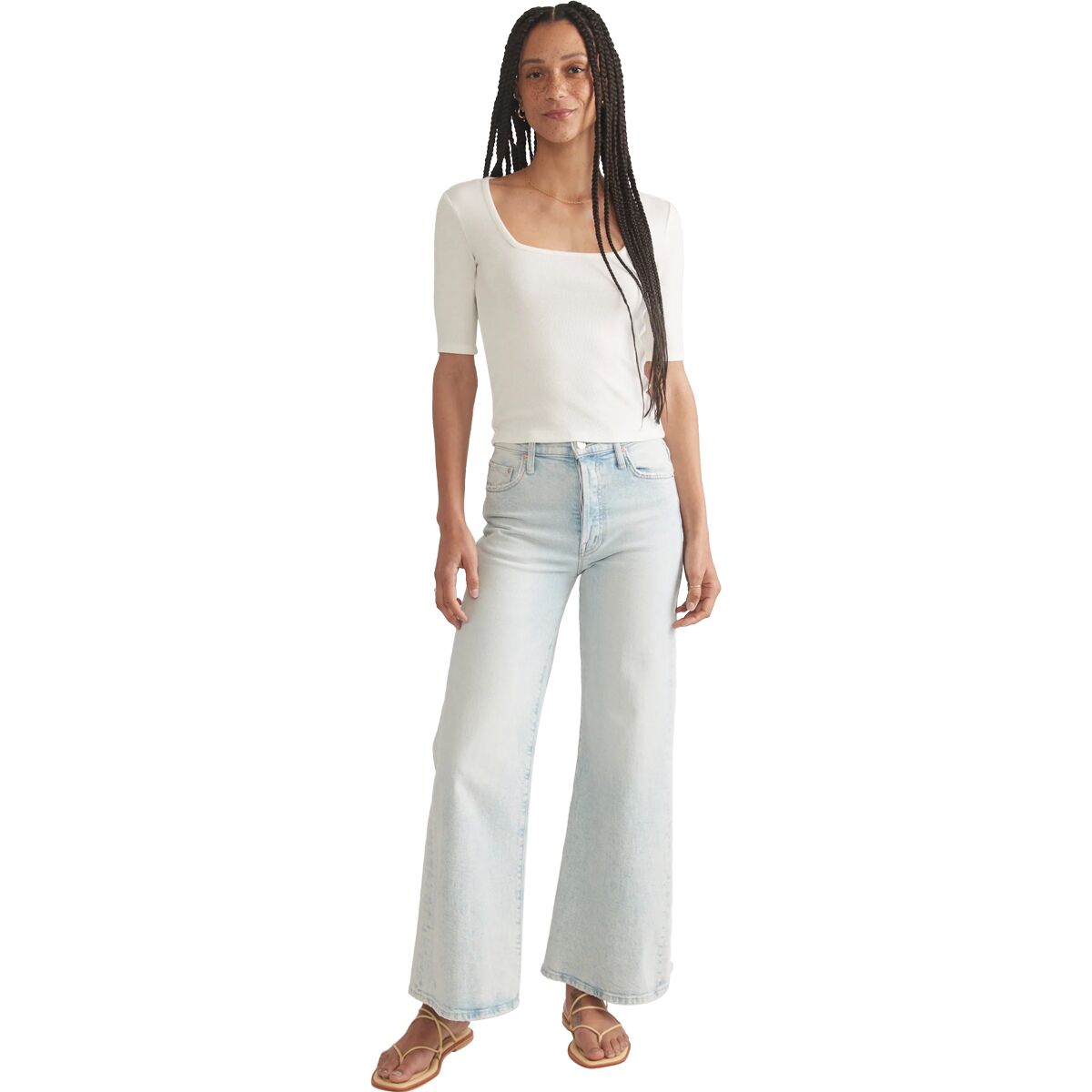 Marine Layer Ribbed Top