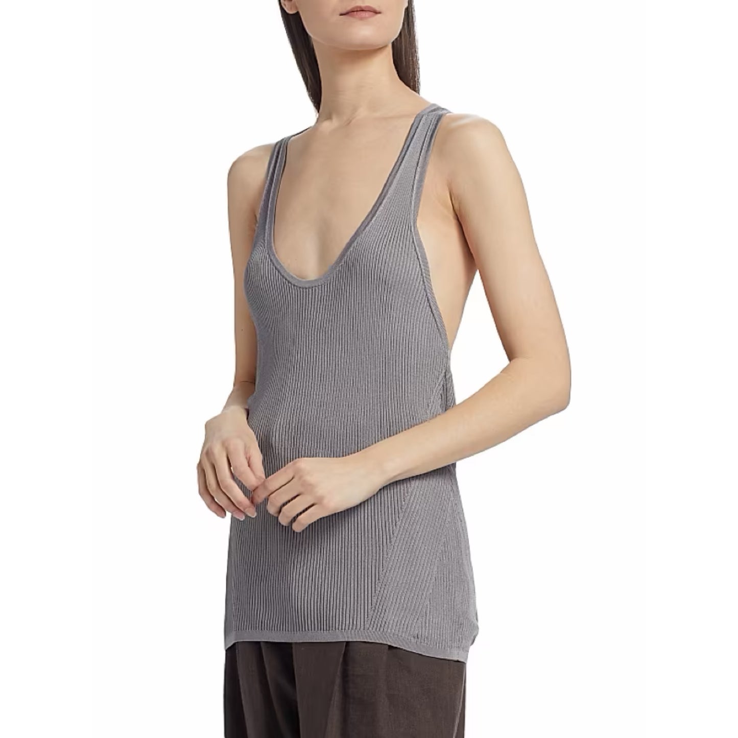 Helmut Lang Grey Tank