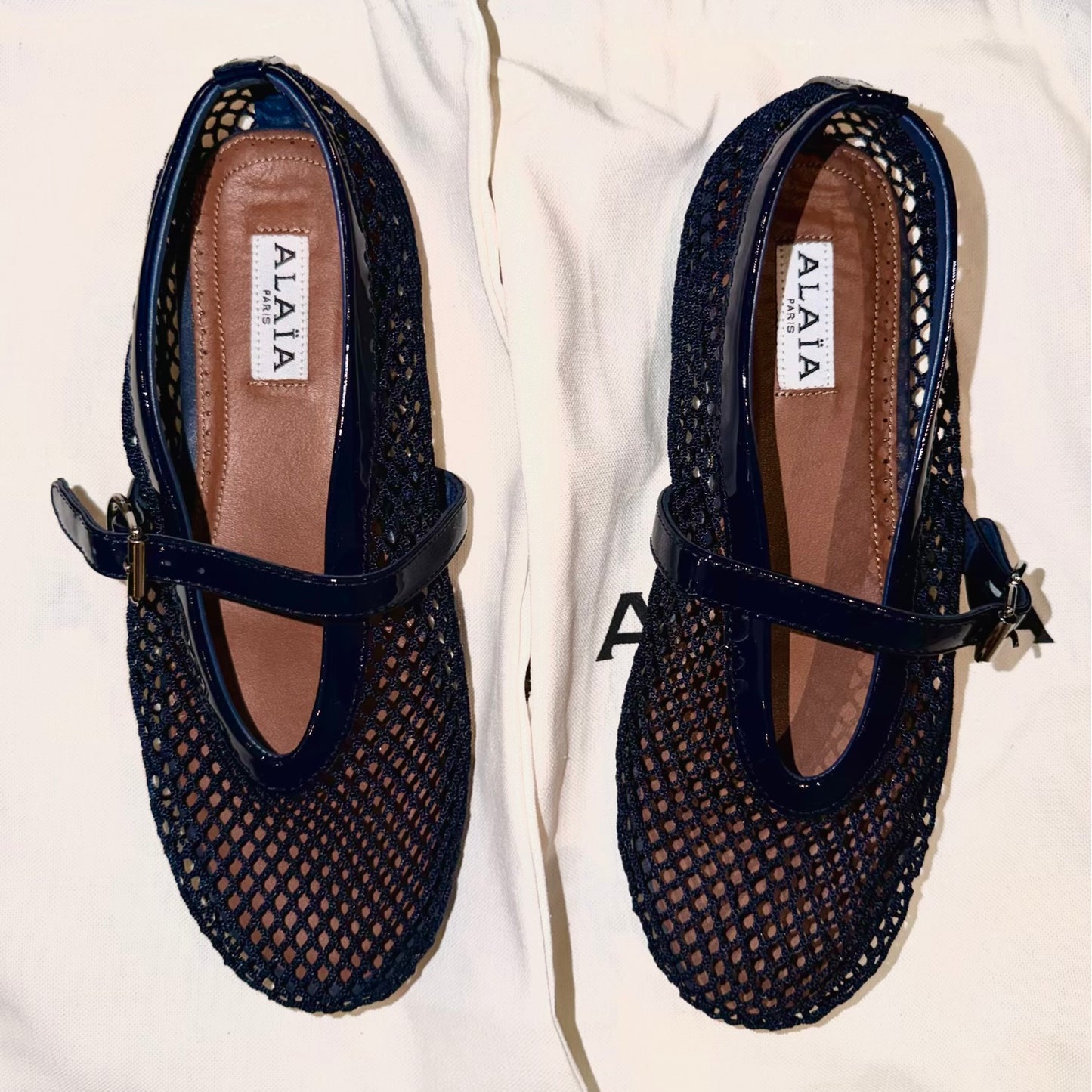 Alaïa Mesh Ballet Flats