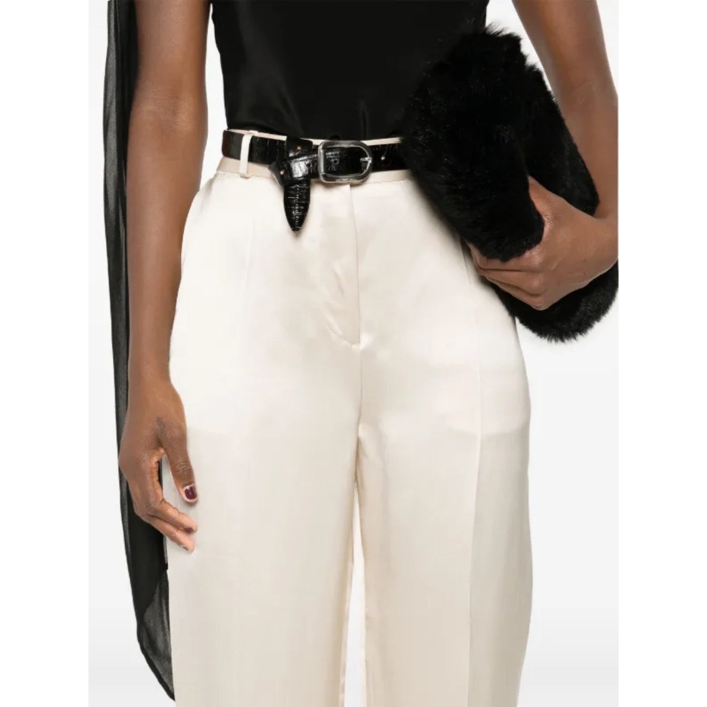 Toteme Viscose Satin Trousers