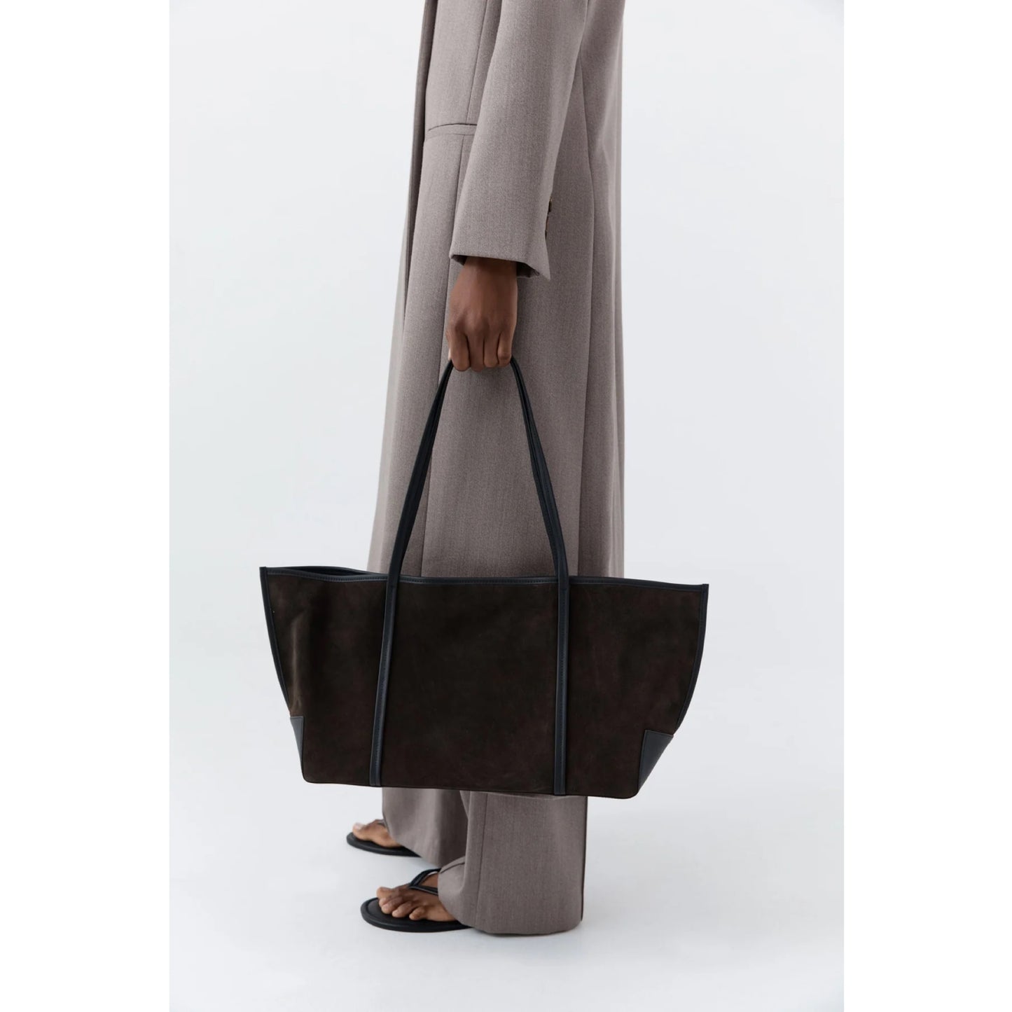 St. Agni Suede Tote