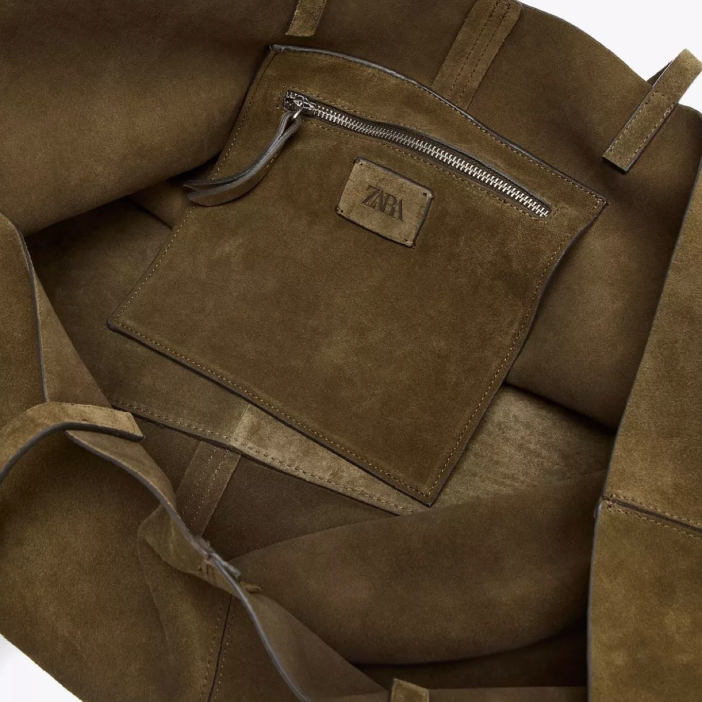 Zara Collection Suede Shopper