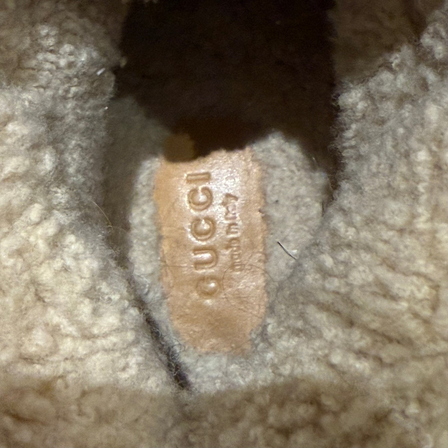 Gucci Leather and Shearling Boot