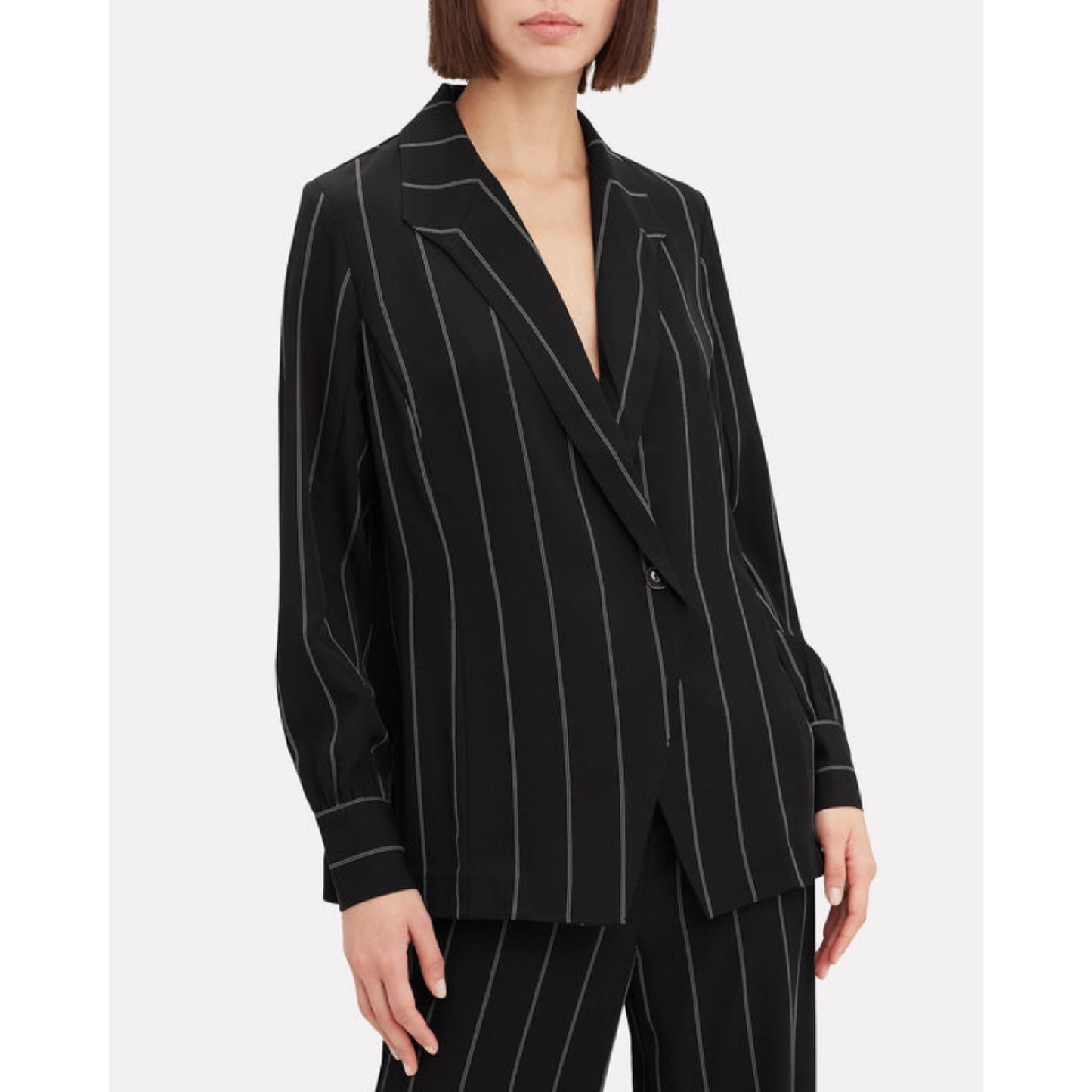 Anine Bing Pinstripe Suit