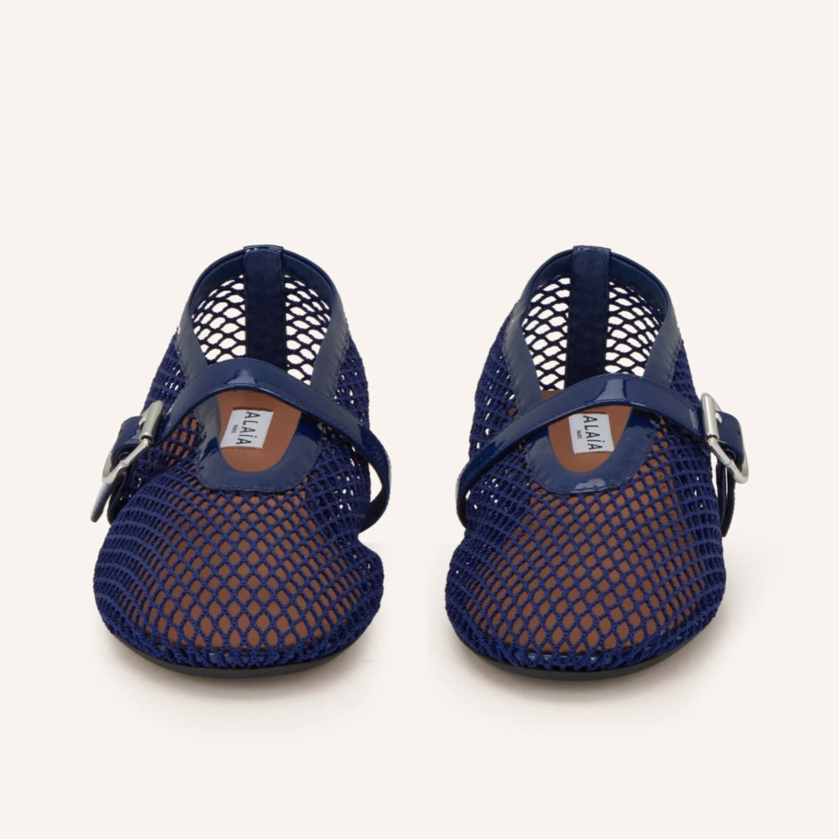 Alaia Fishnet Flats in Fishnet