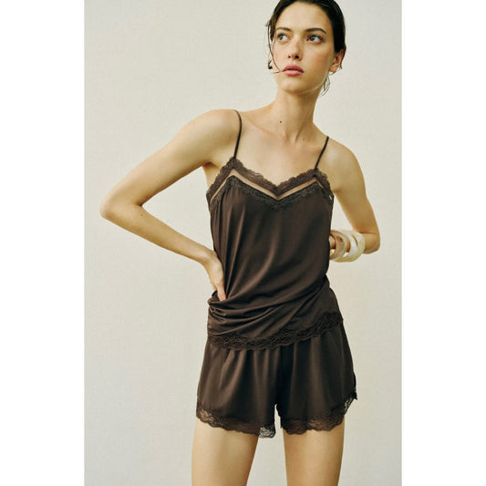 Zara Fluid Lace Shorts