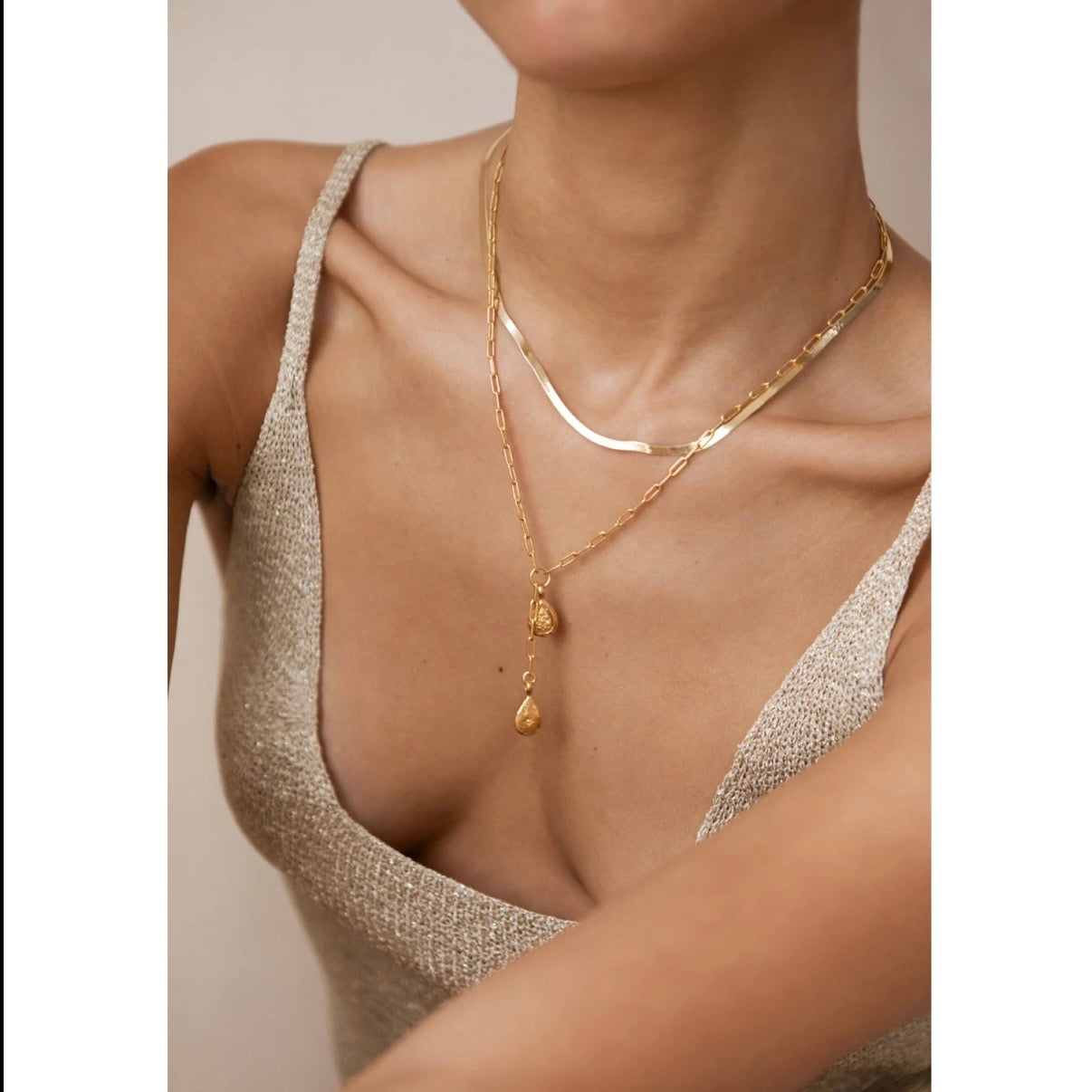 Pamela Card Sleeping Venus Necklace