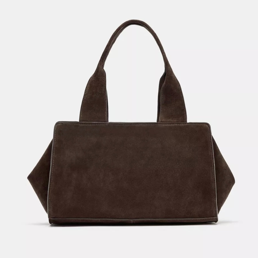 Zara Suede Shoulder Bag