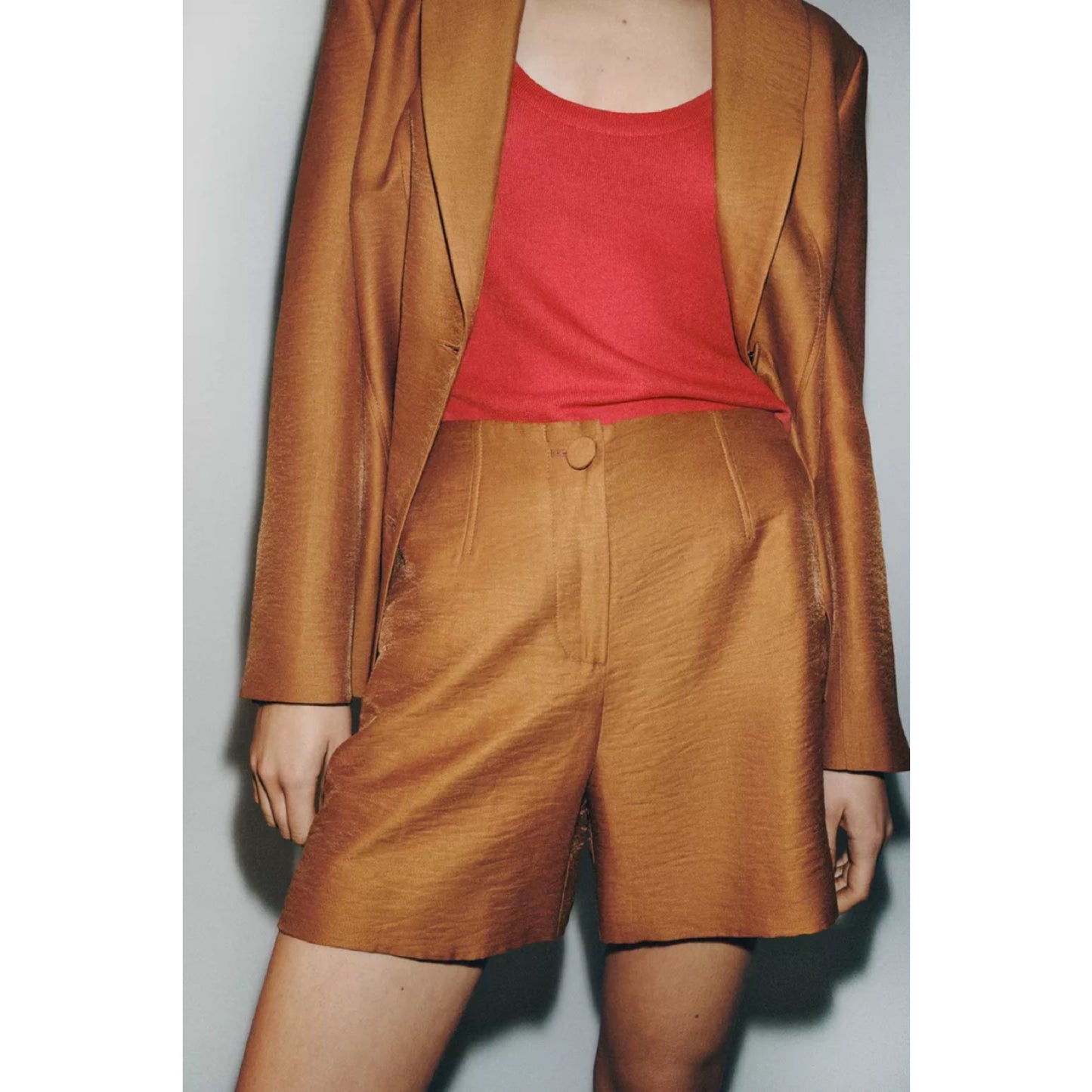 Zara Linen Blend Blazer