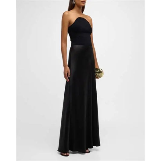 Simkhai Satin Maxi Skirt