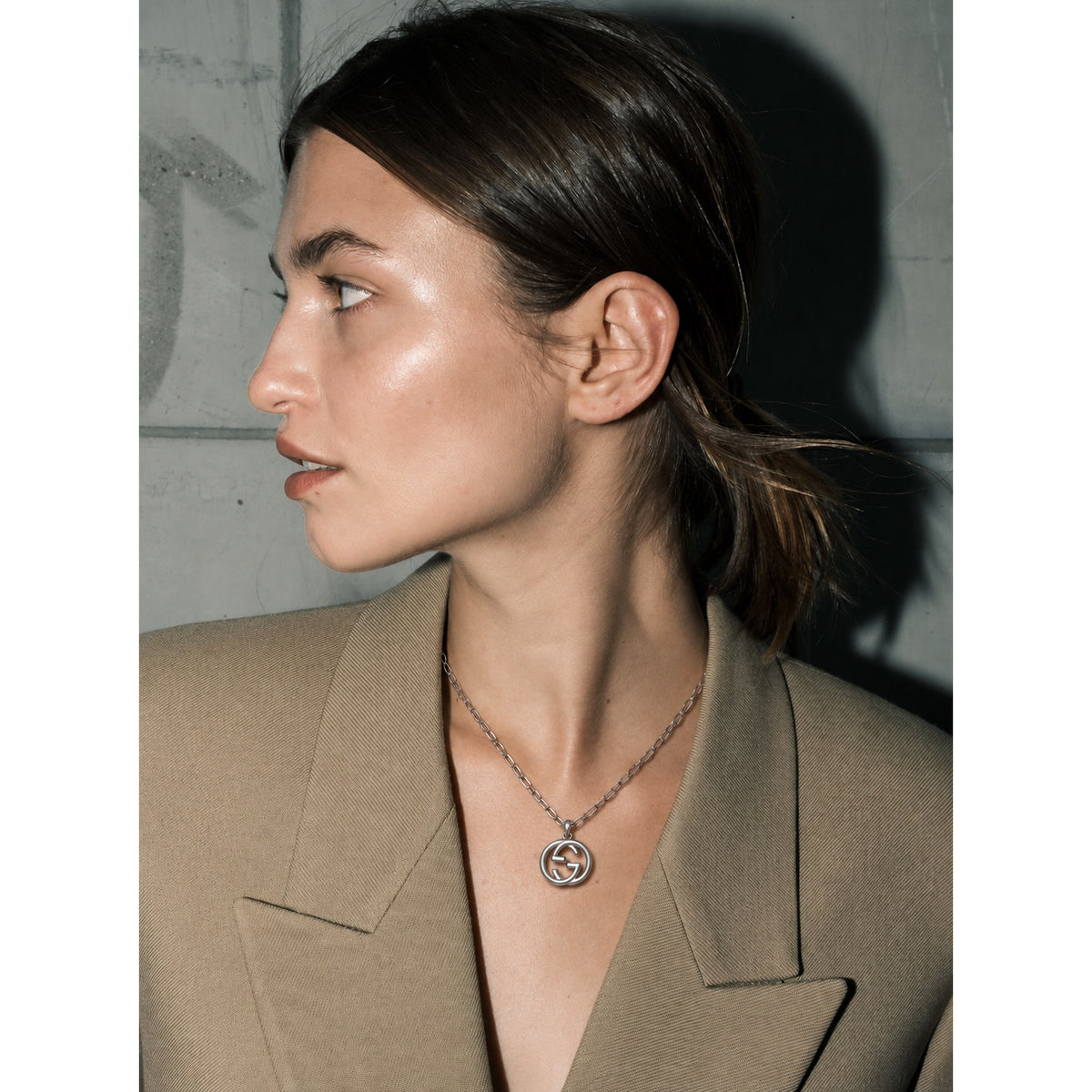 Gucci GG Sterling Necklace
