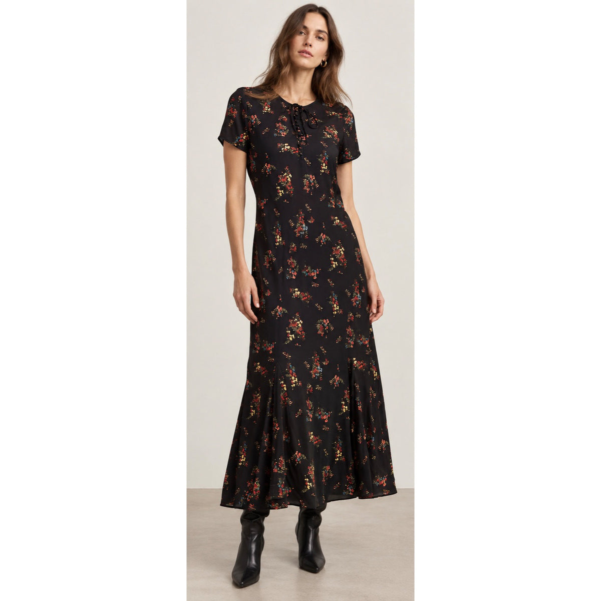 Equipment Floral Dress