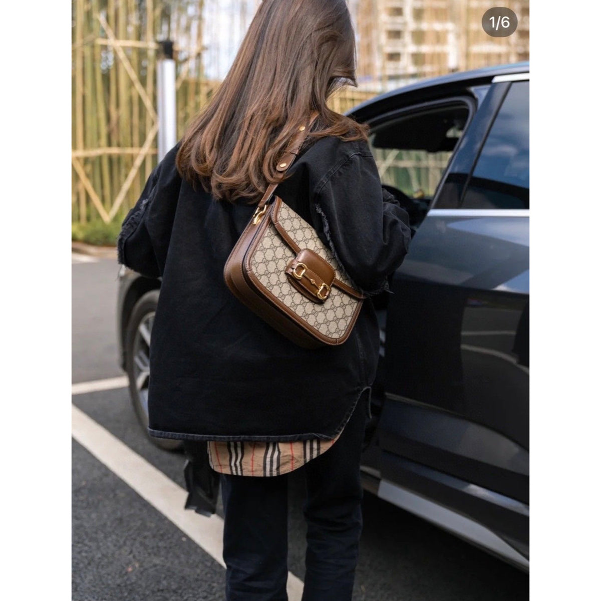 Gucci 1955 Horsebit Shoulder Bag