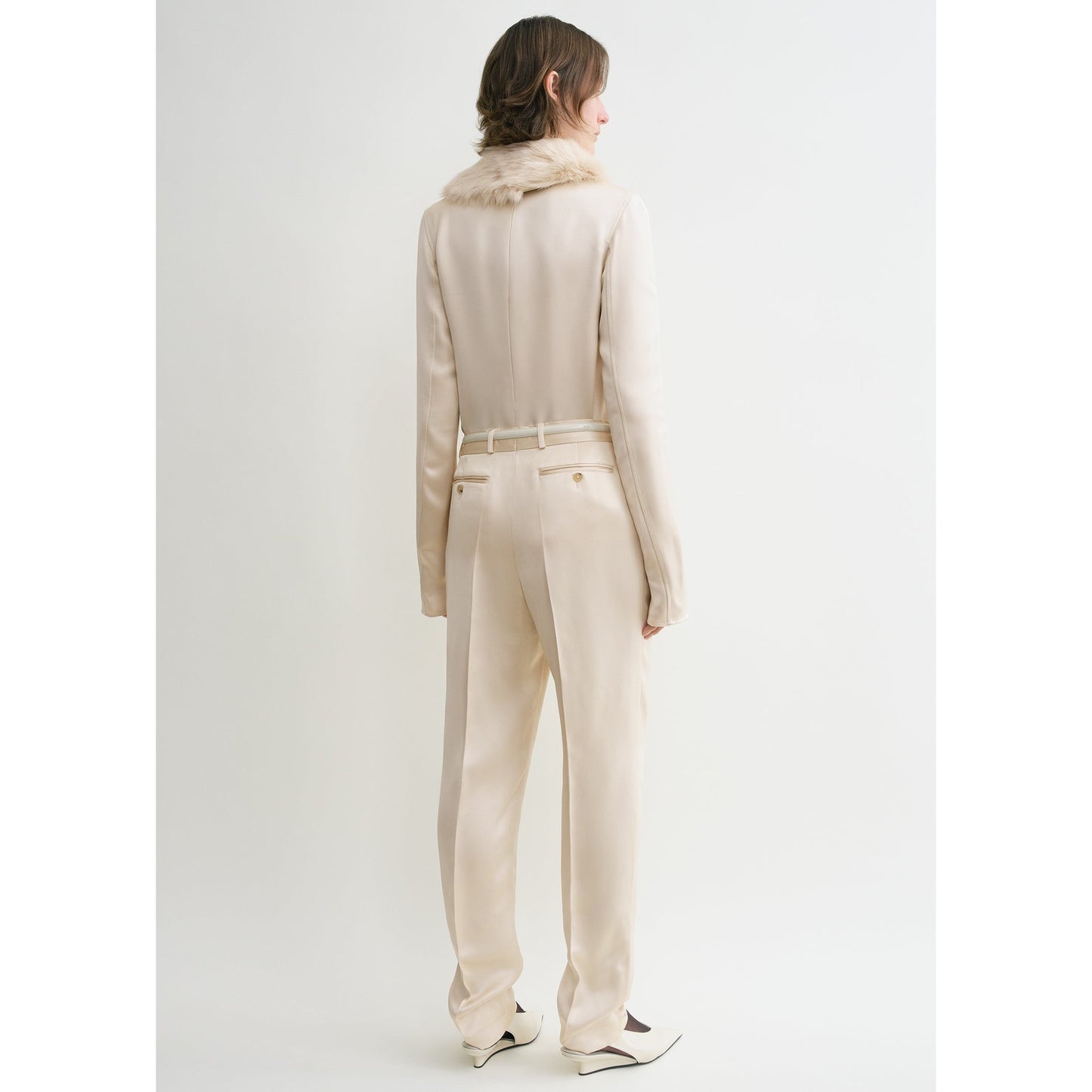 Toteme Viscose Satin Trousers