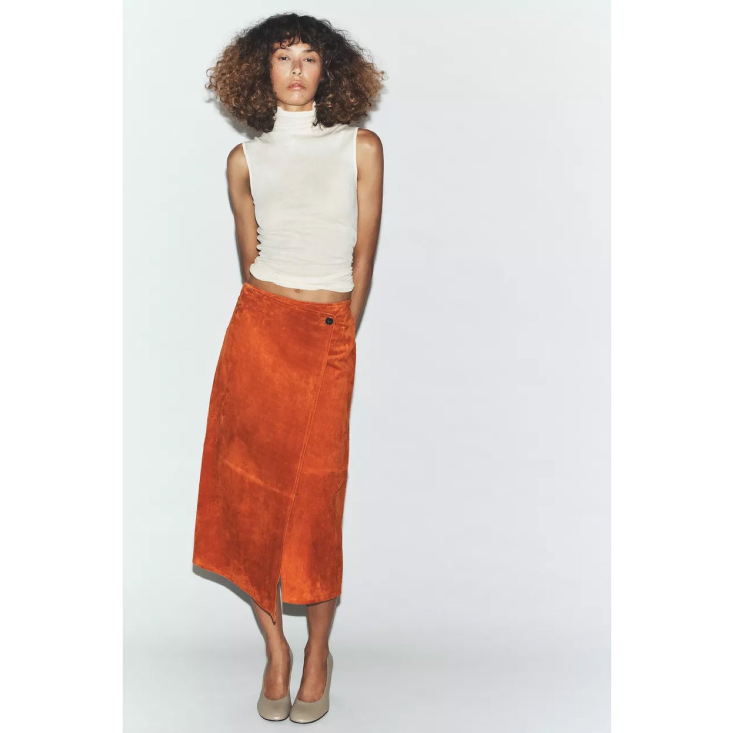 Zara Suede Skirt