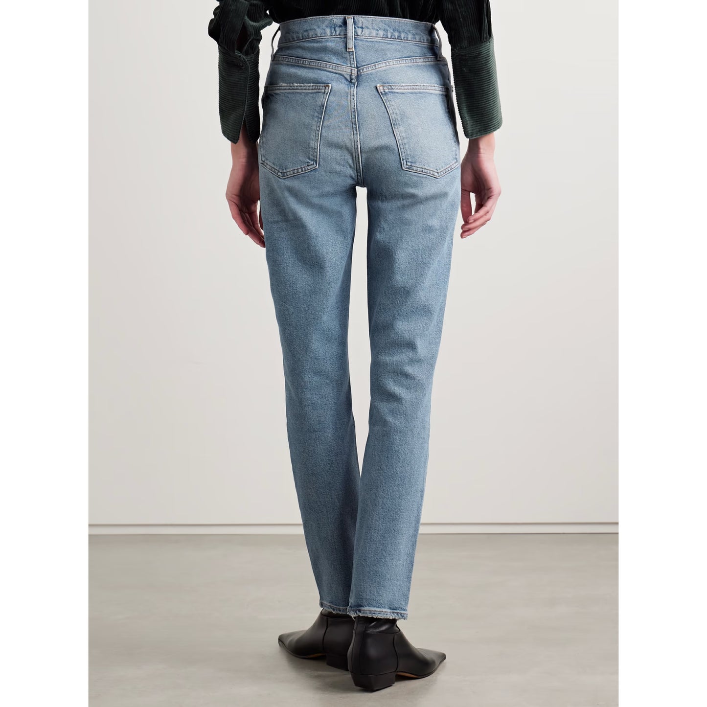AGOLDE High Rise Stovepipe Jeans