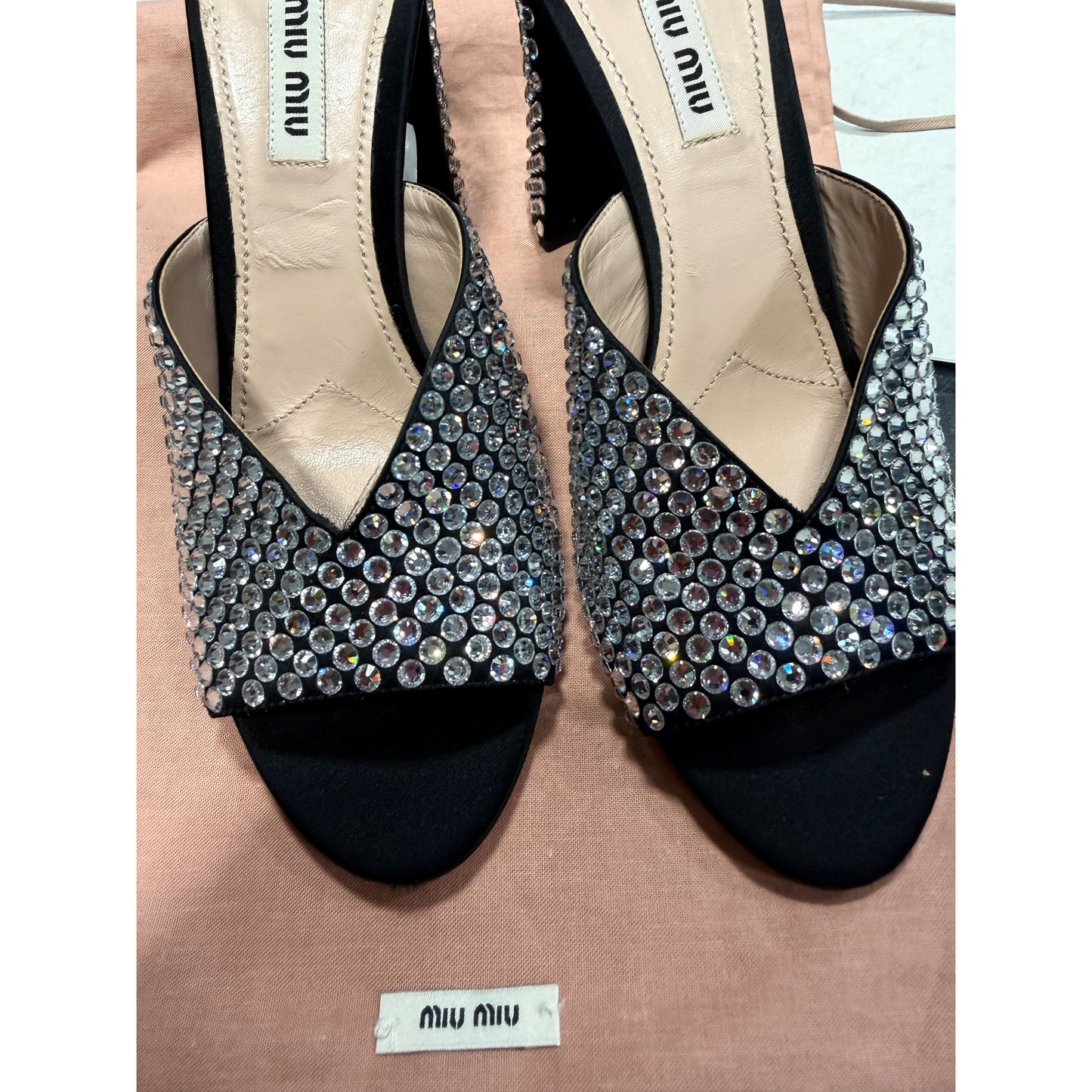 Miu Miu Embellished Heels