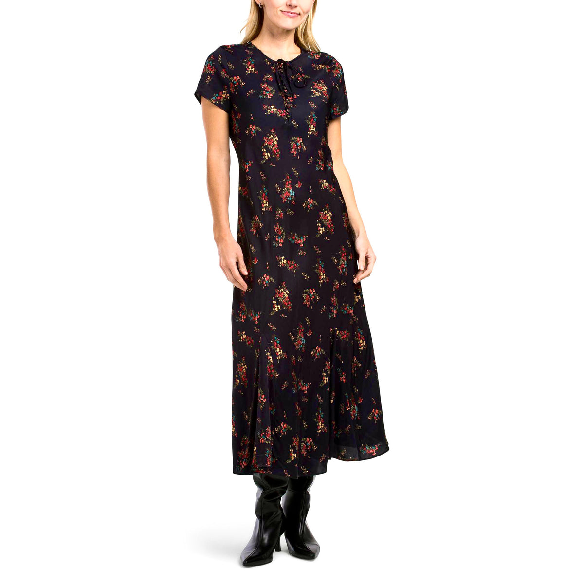 Equipment Floral Dress