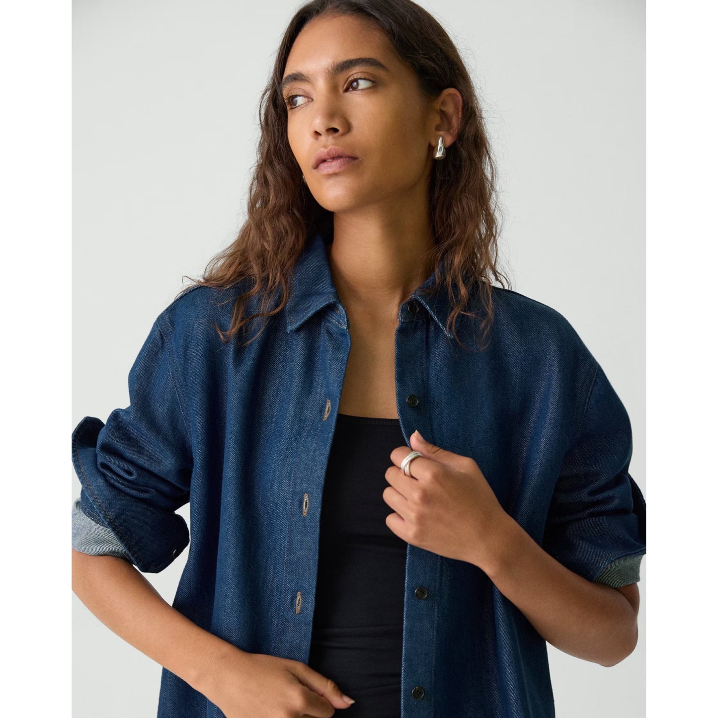 Theory Denim Button Down