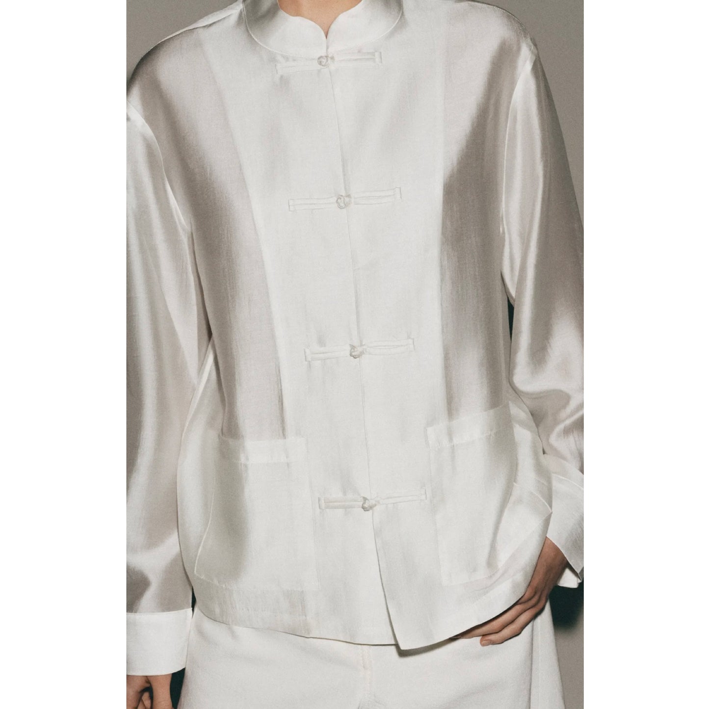 Zara Fireman Clasp Blouse