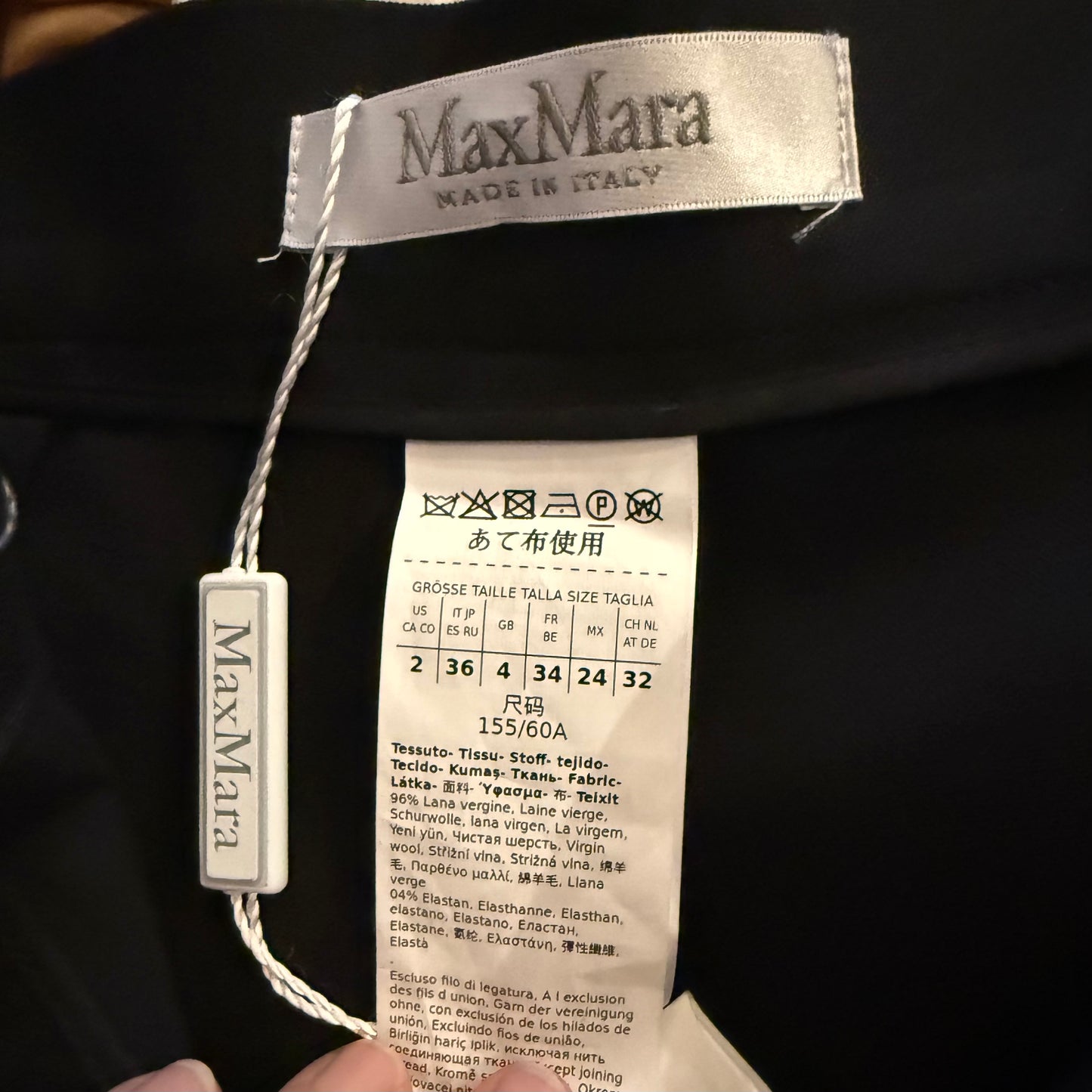 Max Mara Slim Stretch Trousers