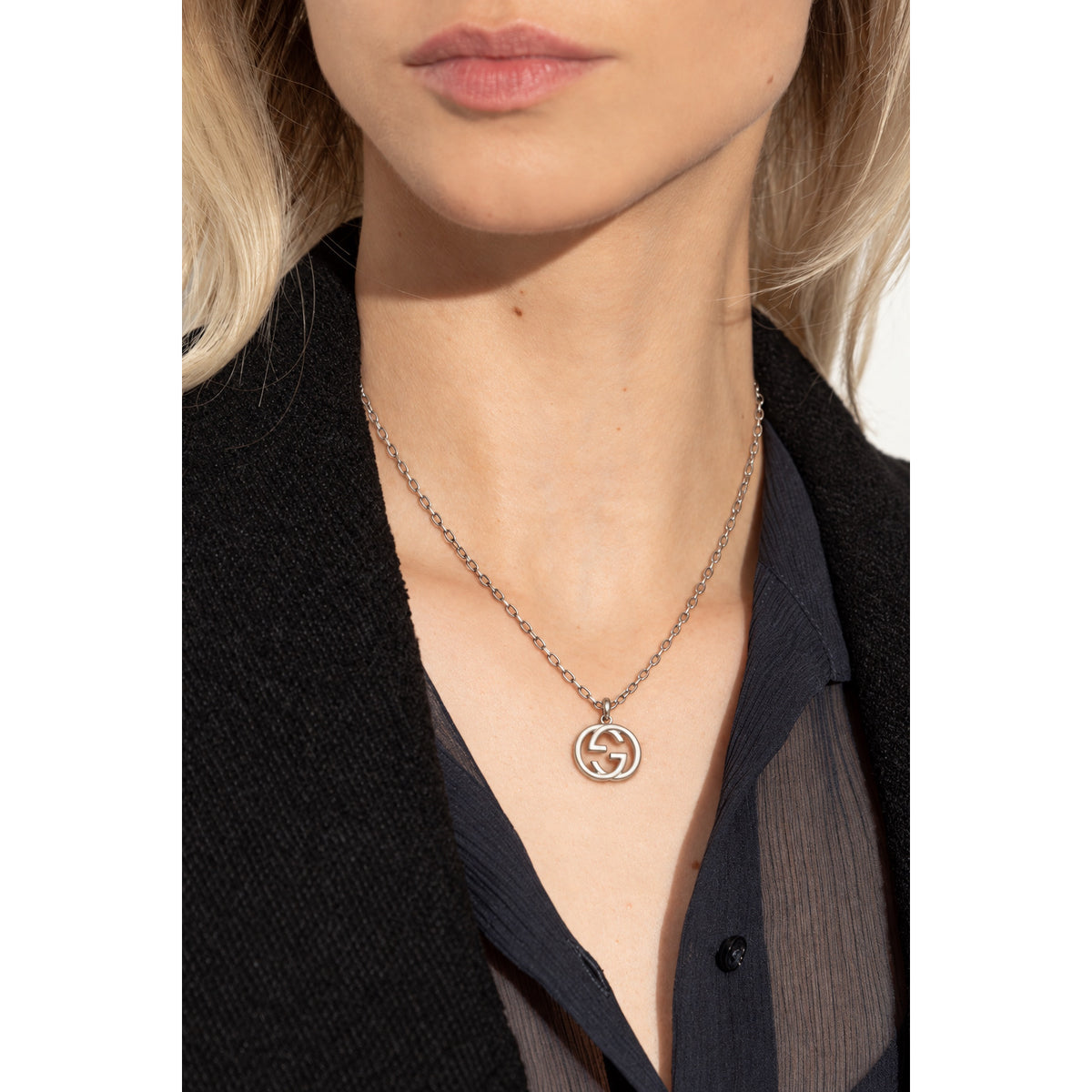 Gucci GG Sterling Necklace