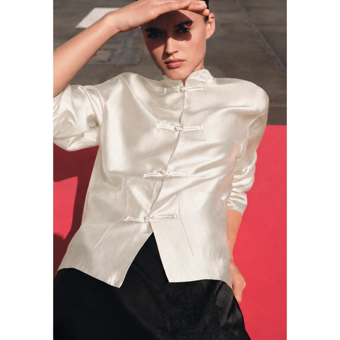 Zara Satin Blouse