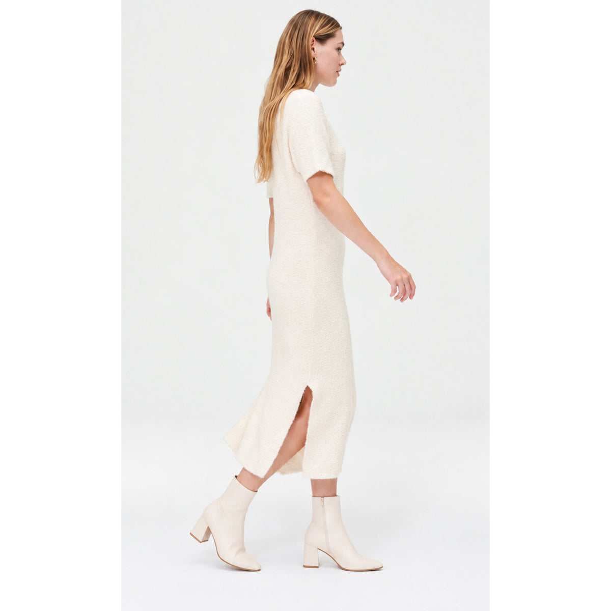 Naadam Luxe Bouclé Dress