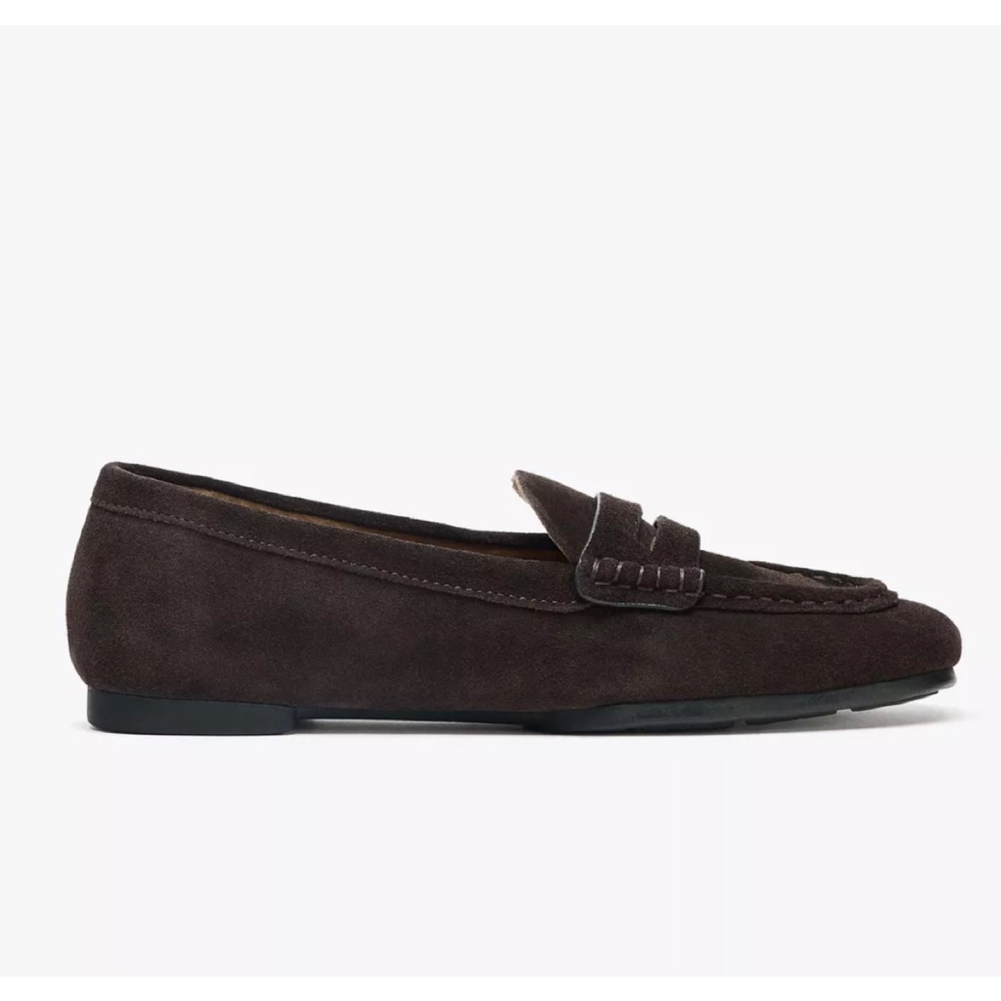 Zara Suede Loafers